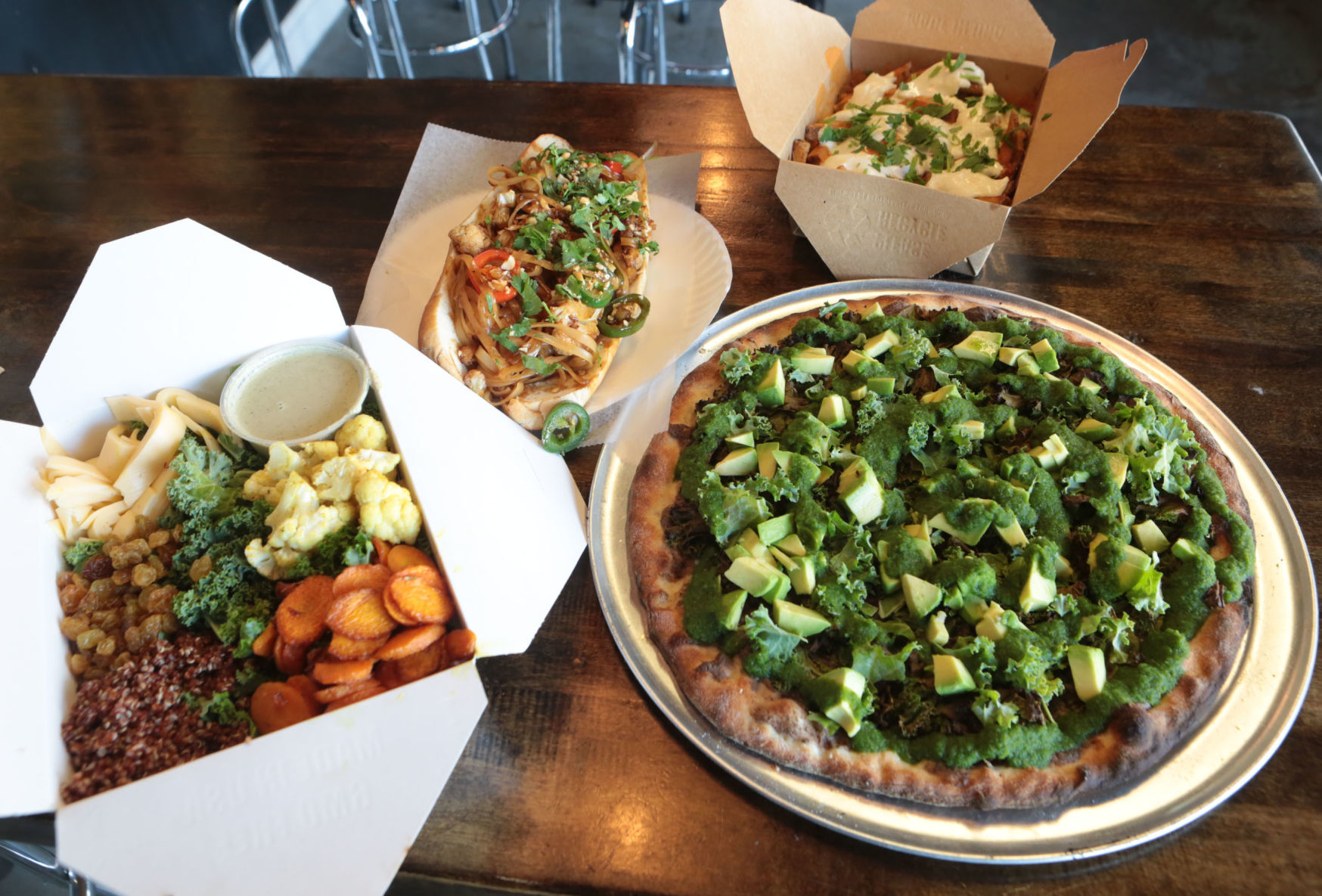 More vegetarian restaurants